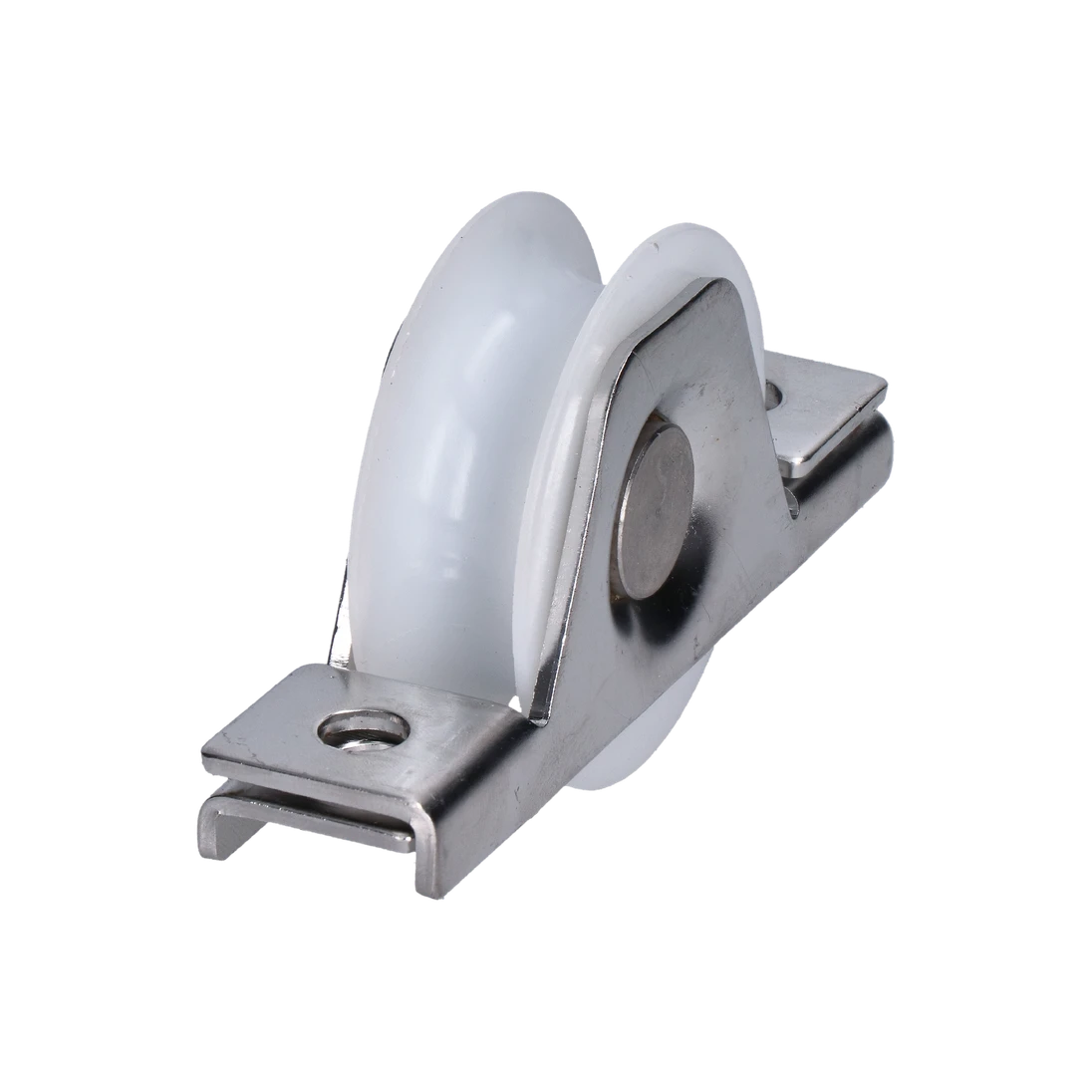 Vodiaca kladka ø 58 mm s nylonovým kolieskom, AISI 304