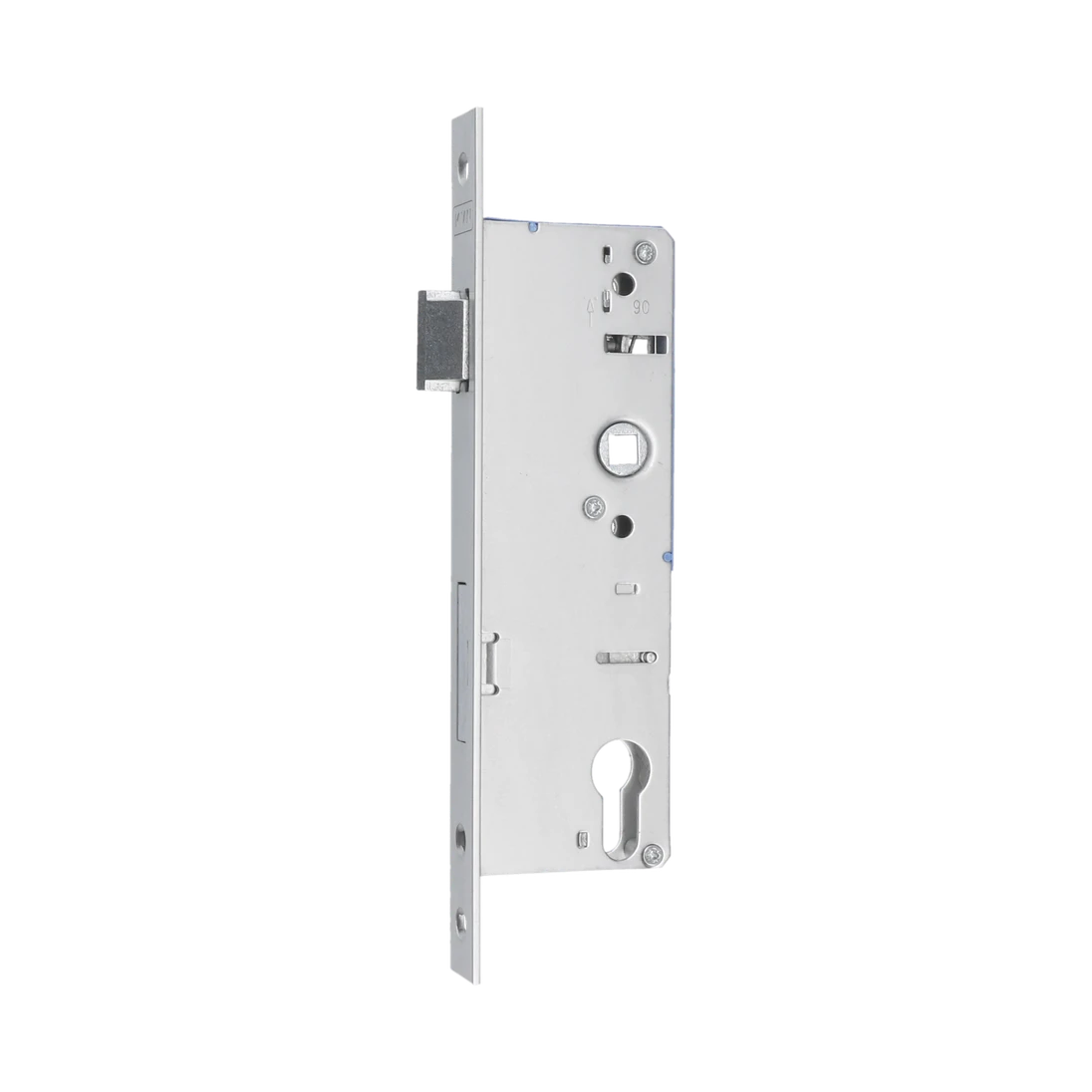 Zámok vložkový, zápust 60 mm, rozteč 90 mm