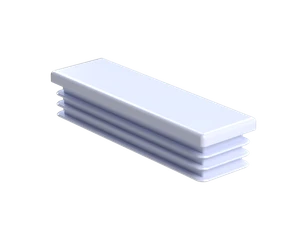 Krytka plastová 30 x 100 mm - slide 1