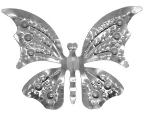 Motýľ, dekoračný element 125 x 175 x 1 mm, plechový - slide 1