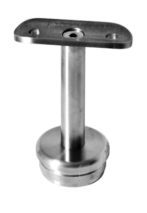 Držiak madla narážací na ø 42,4 mm, brúsená AISI 304 - slide 0