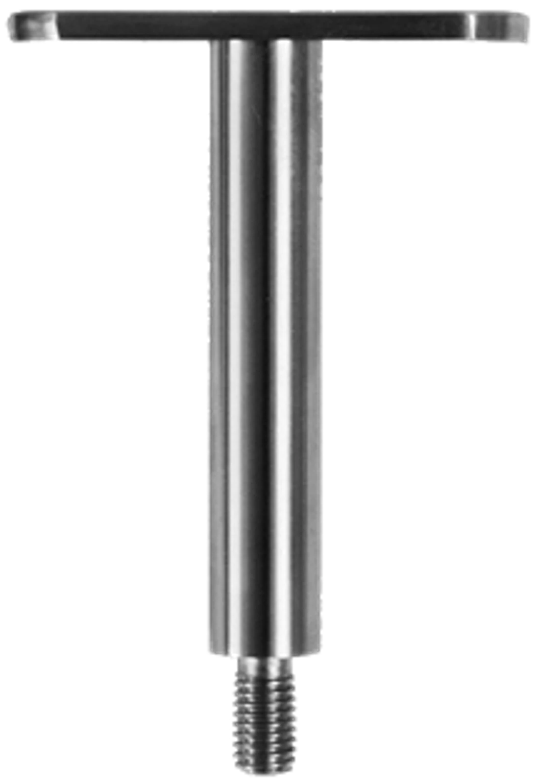 Držák madla pevný, plochý, M8, broušená AISI304