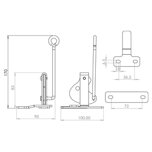 Mechanický gravitačný zámok (záklop) - slide 4