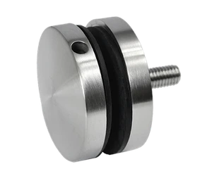 Svorka bodová na sklo 8 - 16 mm plochá, brúsená AISI 304 - slide 0