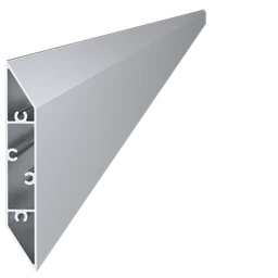 Al profil 108 x 16 x 6000 mm, bez povrchové úpravy