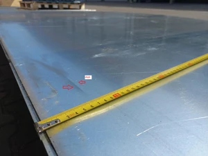 2 třída Plech pozinkovaný ocelový 3000 x 1500 x 1,2 mm - slide 0