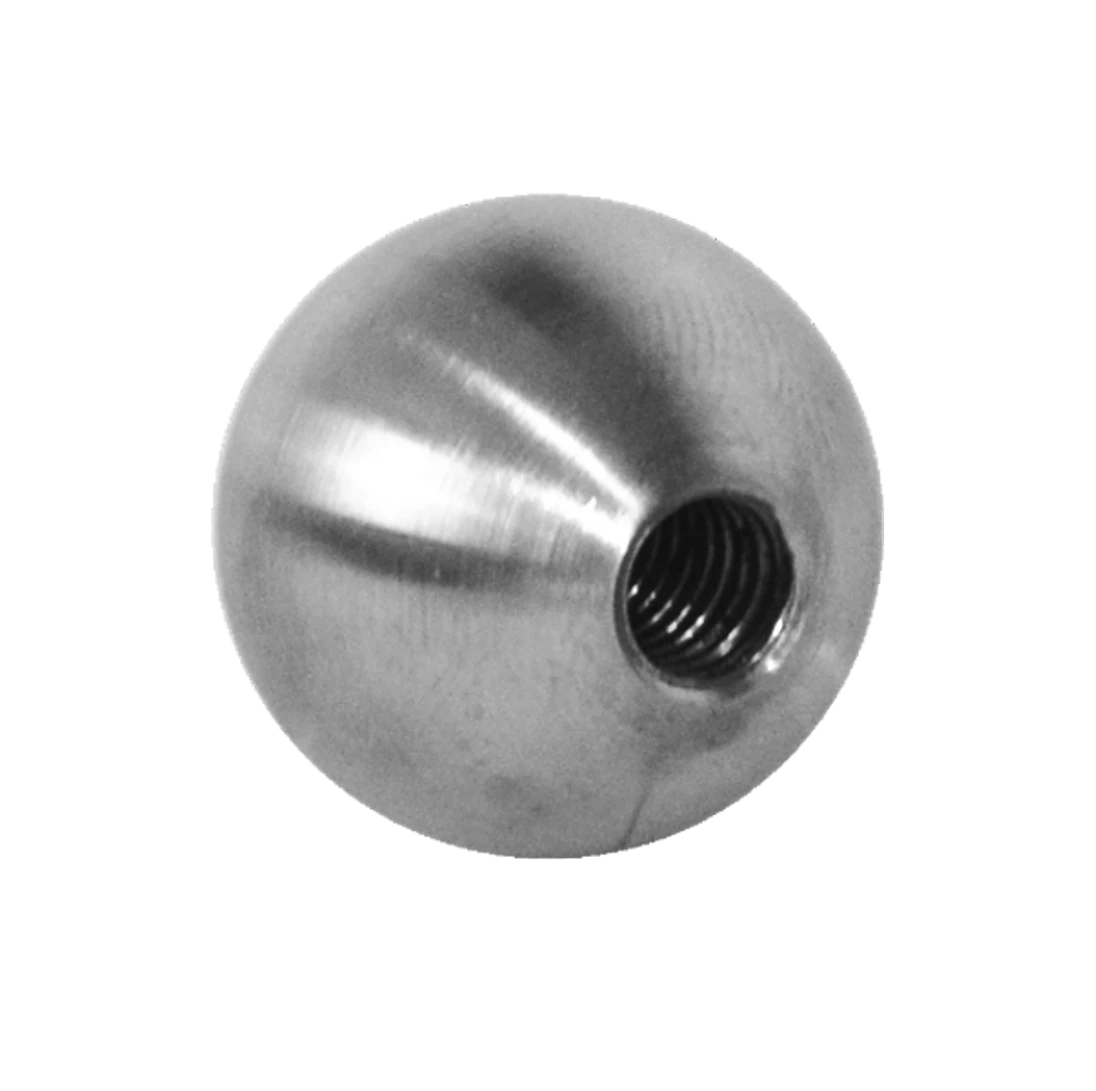 Guľa plná so závitom M6 / ø 30 mm, brúsená nerez AISI 304