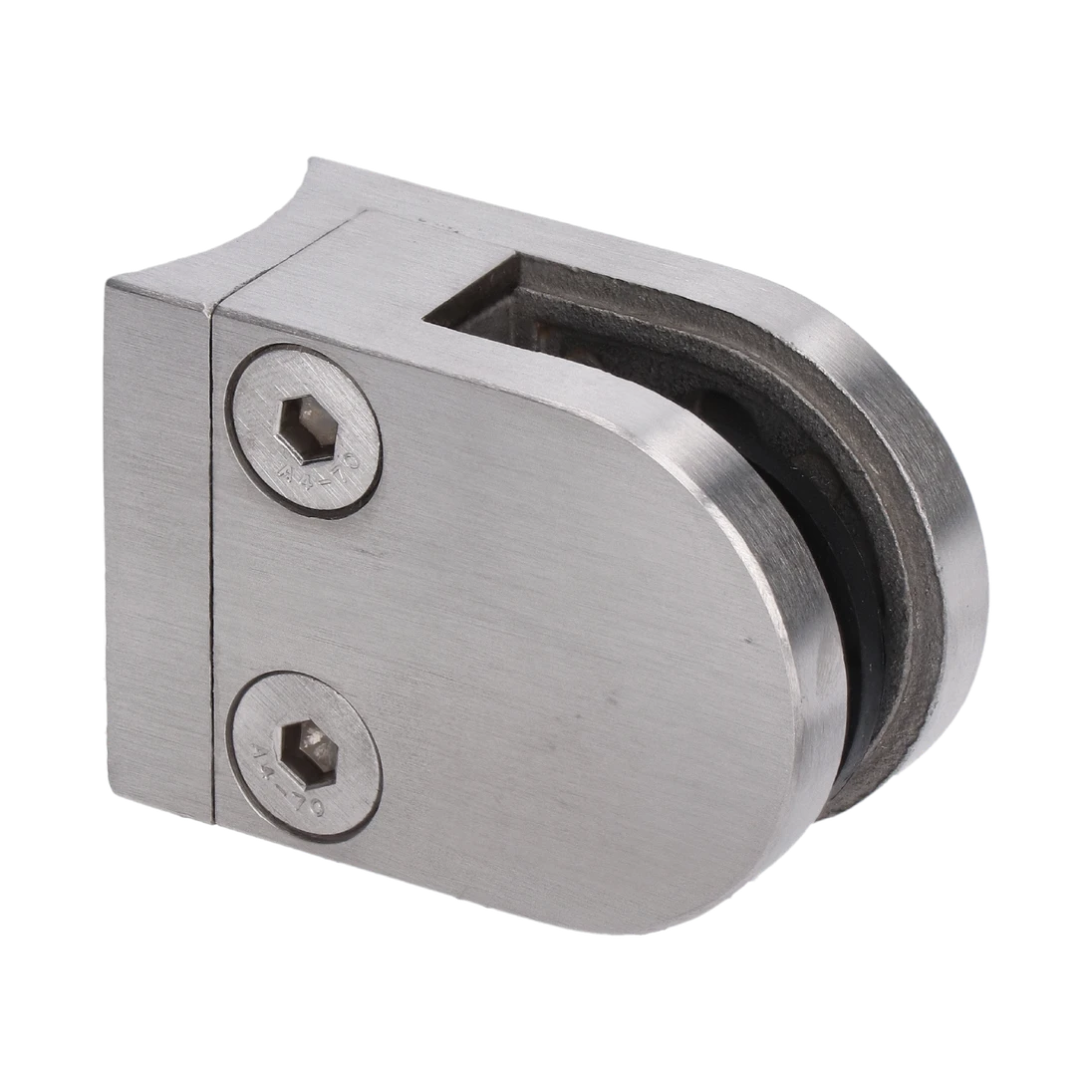 DOPRODEJ! Svorka skla na trubku ø42.4mm, broušená AISI316