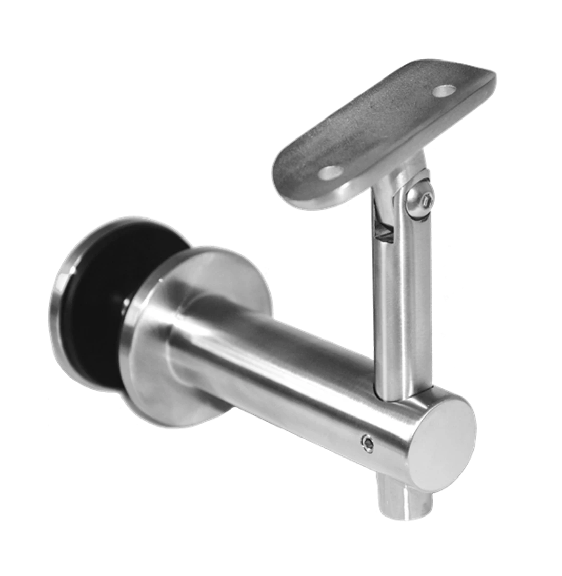 Držák madla ø 42,4 mm s kloubem, broušená nerez AISI 304