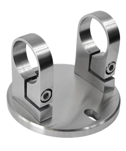 Úchyt na bočné kotvenie stĺpu ø 42,4 mm, brúsená AISI 304