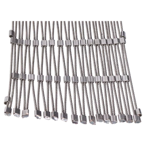 Lanková sieť, 1 x 25 m, oko 60 x 104 mm, ø 2 mm, AISI 316 - slide 1
