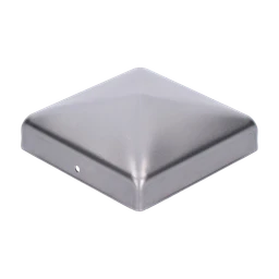 Strieška lisovaná plechová 100 x 100 x 1 mm, bez úpravy