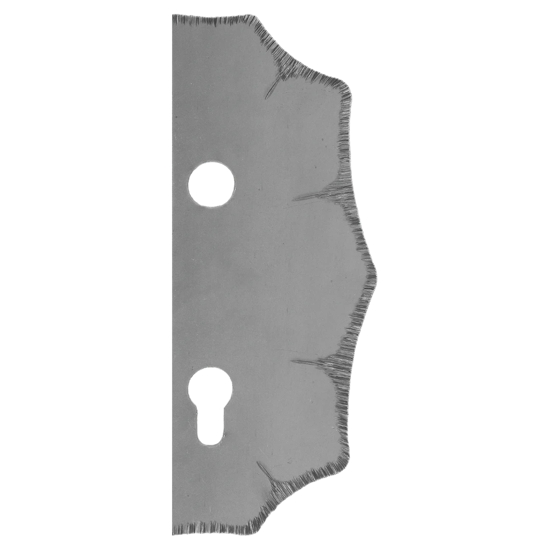 Štít 230 x 93 x 3 mm s otvormi, rozteč 90 mm, pravý