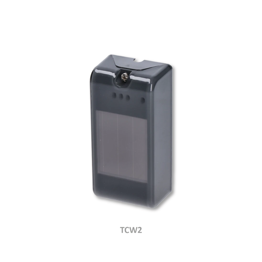 Fotovoltický panel a bezdrôtový vysielač pre citlivé hrany