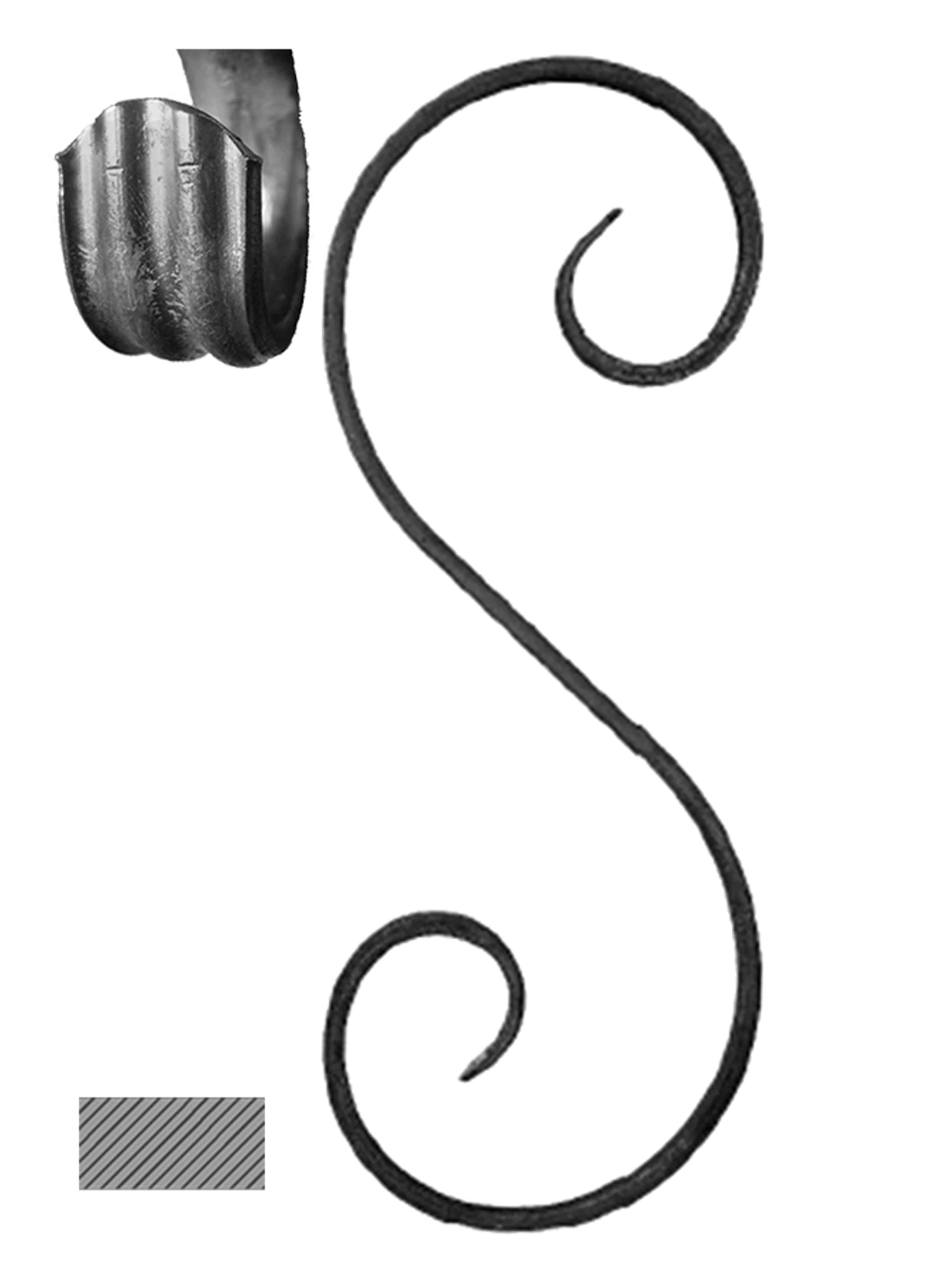 DOPRODEJ esko 310 x 115 mm, 14 x 6 mm, základní rozkování