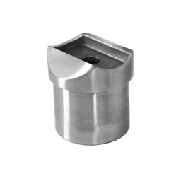 Držiak na trubku ø 42,4 mm, pre madlo ø 42,4 mm, AISI 304