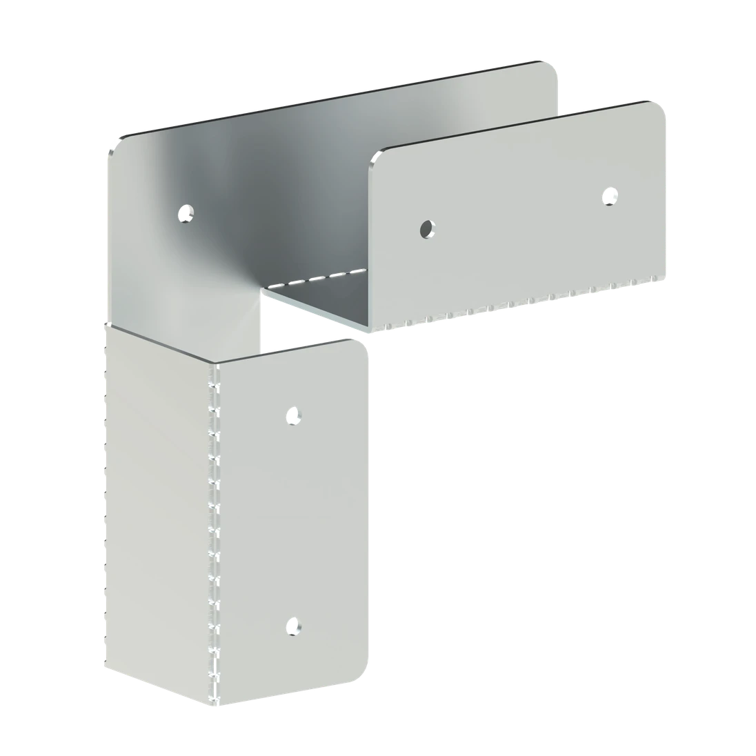 Spojka na hranol 80 x 80 mm, pozinkovaná ocel