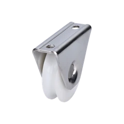 Vodicí kladka ø78mm s nylonovým kolečkem, AISI304