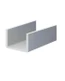 U-profil 25 x 57 x 25 x 1,5 x 2000 mm, pozinkovaný