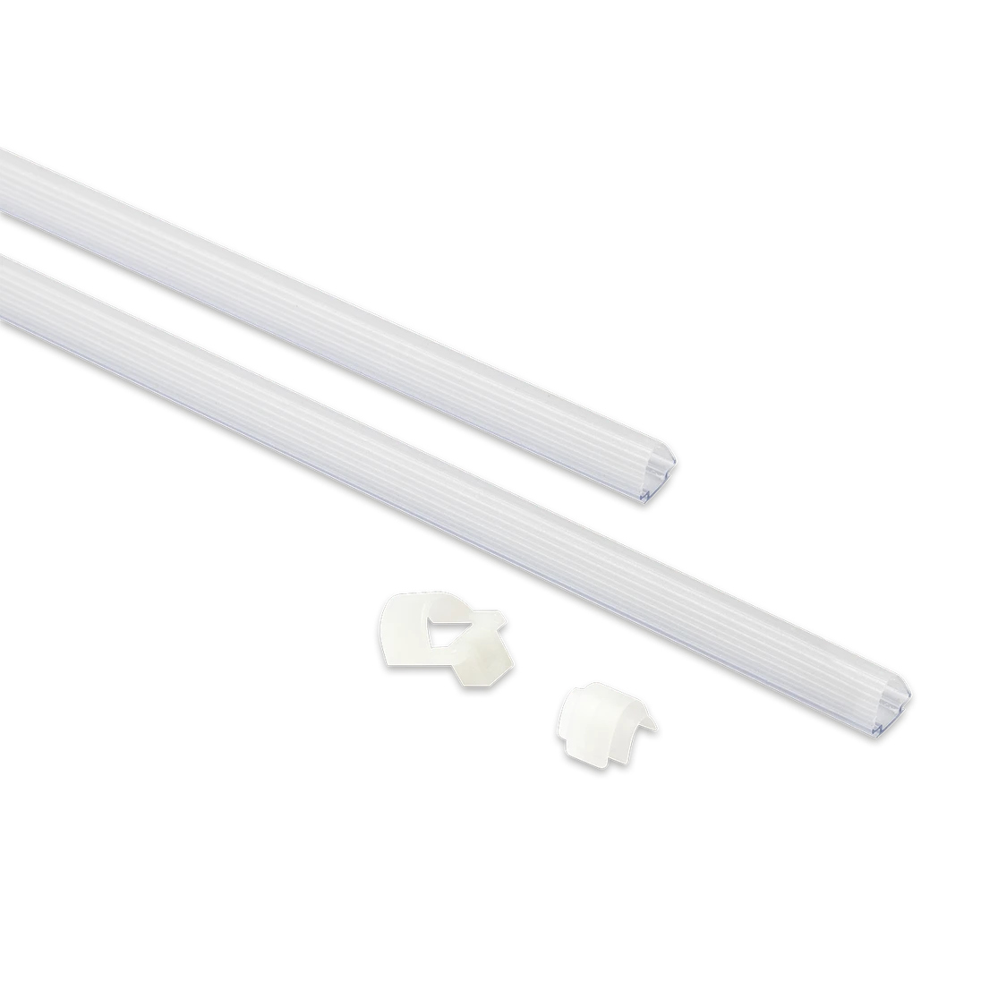 TRANSPARENTNÉ ochranné gumené lišty 9 ks x 1m pre ramená XBA