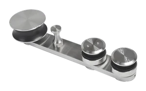 Pojazdový vozík k vodiacemu profilu ø 25 mm, brúsená AISI 304 - slide 0