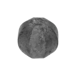 Guľa plná ø 50 mm, zdobená