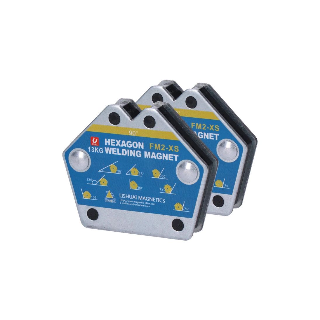 Zvárací magnet, 12,5 kg, uhly: 30°/45°/60°/75°/90°/105°
