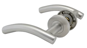 Kľučka bez dolnej rozety, brúsená nerez AISI 304 - slide 0