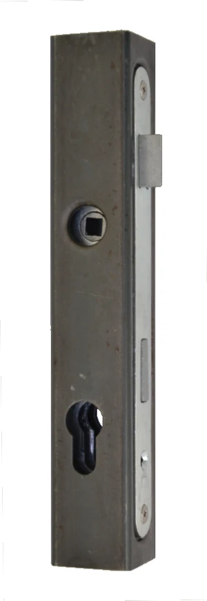 Kazeta 246x40 x 40mm se zámkem, rozteč 90mm, na jekl 40 x 40mm - slide 1