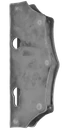 Kazetová zostava pre bránku 230 x 93 x 30 mm