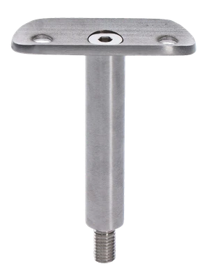 Držák madla ø 42,4 mm, pevný, M8, broušená AISI 304 - slide 0