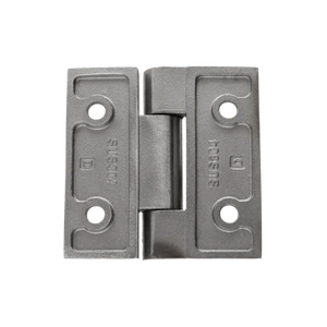 Pant na brány, na jekl, L-75 mm, broušená nerez AISI304 - slide 1