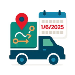 Novinky v rozvozu: Změny dní a tras od 1. června 2025