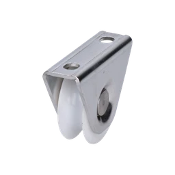 Vodiaca kladka ø 58 mm s nylonovým kolieskom, AISI 304