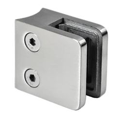 Svorka skla/plechu na trubku ø 48,3 mm, brúsená AISI 304