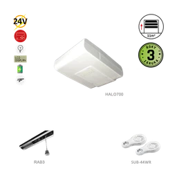 HALO 700N pohon pre sekcionálnu bránu do 11 m2/90 kg