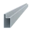 Pozinkovaný uzavřený profil L 80 x 40 x 58 x 6000 mm