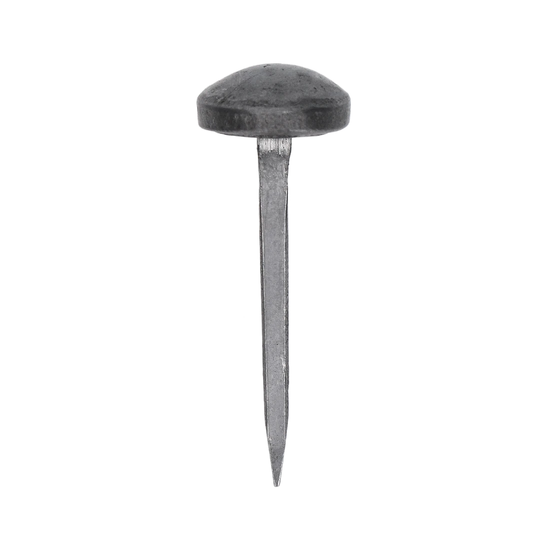 Kovaný klinec, hlavička ø 16 x 7 mm, hrot 3 x 2 x 37 mm