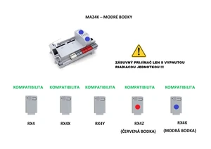 900RX4Z dočasná verzia- prijímač, 4-kanálový, plávajúci kód - slide 3