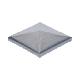 Strieška plechová, pozinkovaná,  80 x 80 x 1,5 mm