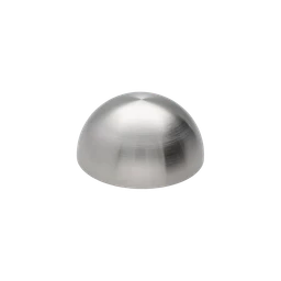 Ukončenie polGuľaté, na drevené madlo ø 42,4 mm, AISI 304