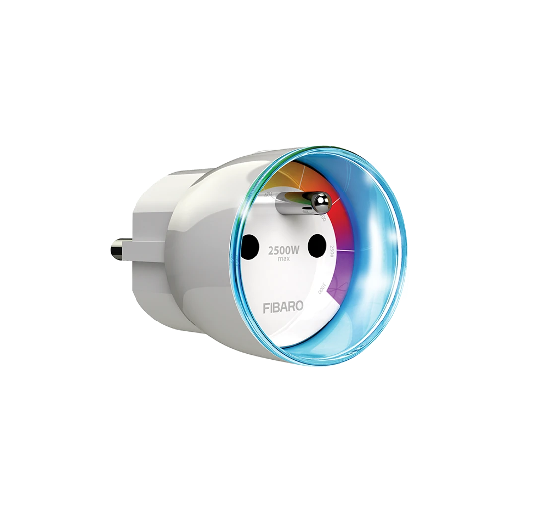FGWPE-102 ZW5 inteligentná zásuvka FIBARO s meraním (2,5 kW) LED