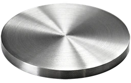 Ukončenie ø 100 x 6 mm, brúsená nerez AISI 304