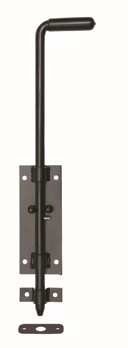 Rígeľ ø 14 mm, L = 420 mm, povrch čierny lak