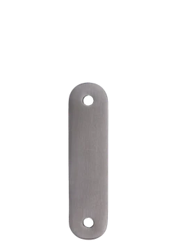 Kotvící plotna L-130mm, broušená nerez AISI304