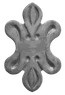 Pätka kovaná 160 x 103 x 6 mm