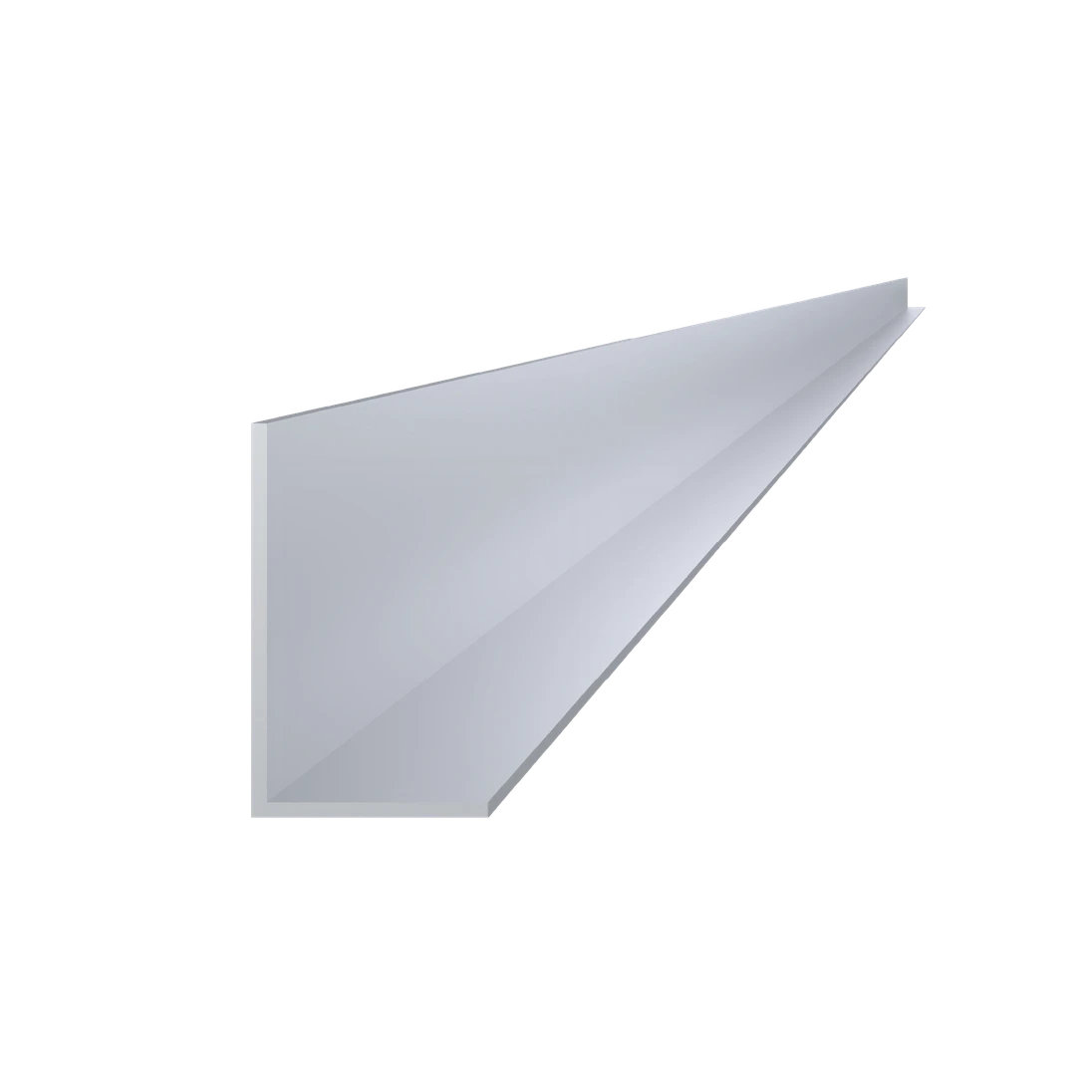 Poškodený L profil 50 x 30 x 3 x 6000 mm, Al, bez úpravy