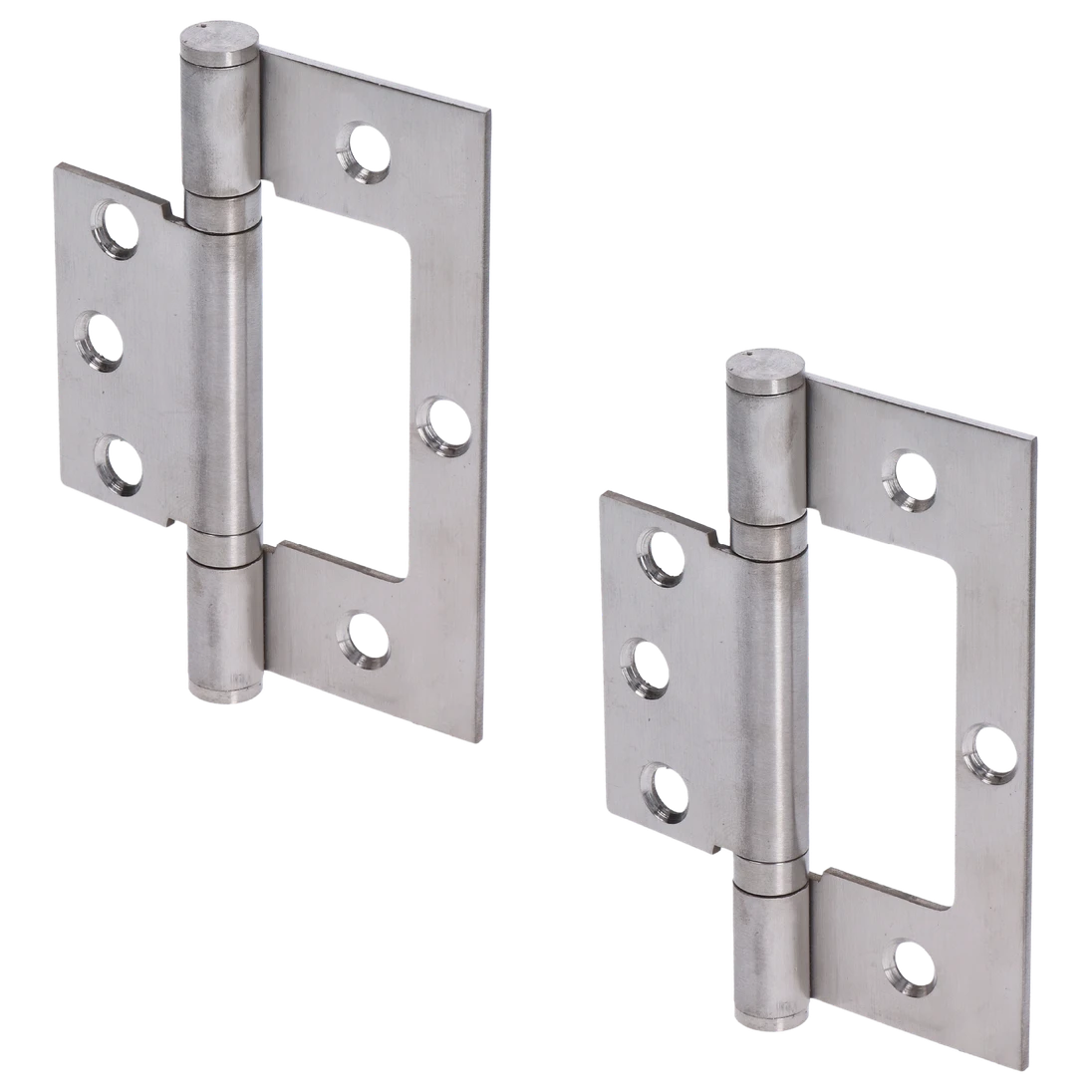 Nerezové panty, max. nosnost: 60kg, broušená nerez AISI304