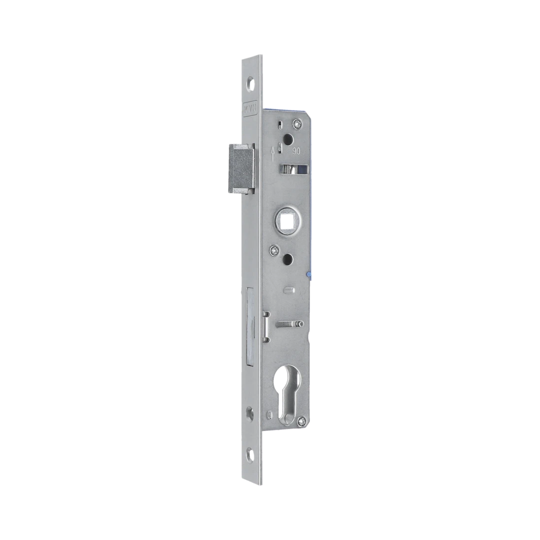 Zámok vložkový, zápust 35 mm, rozteč 90 mm, obojstranný