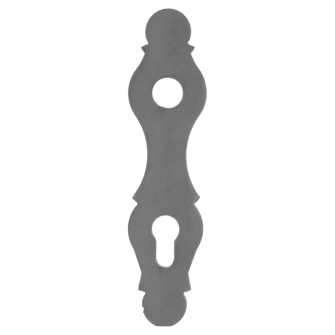 Štít s otvormi 210 x 52 x 3 mm, rozteč 90 mm, otvor ø 20 mm